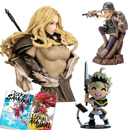 Mystery Box manga Geek Ultime avec une grande statue ou un buste