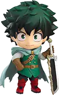 Figurine de Deku en chevalier