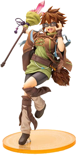 Grande statuette d'une magicienne issue du manga Yu-Gi-Ho