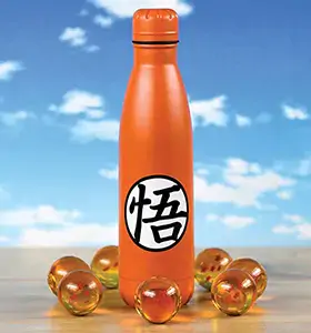 Une gourde aux couleurs du manga Dragon Ball