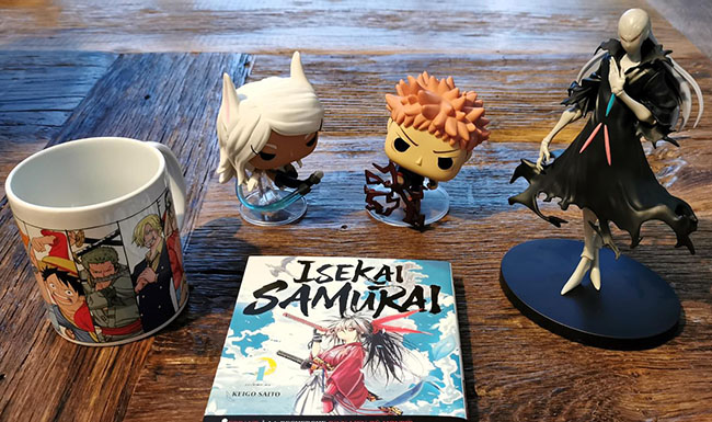 Contenu box manga 69€